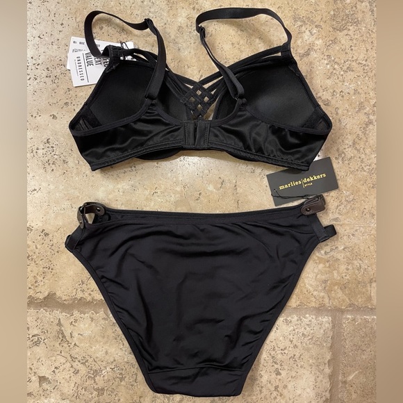 Marlies Dekkers 30B black push up bra and panty set 65B Marlies Dekkers bra sale - Picture 9 of 13